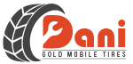 dani gold mobile tires logo